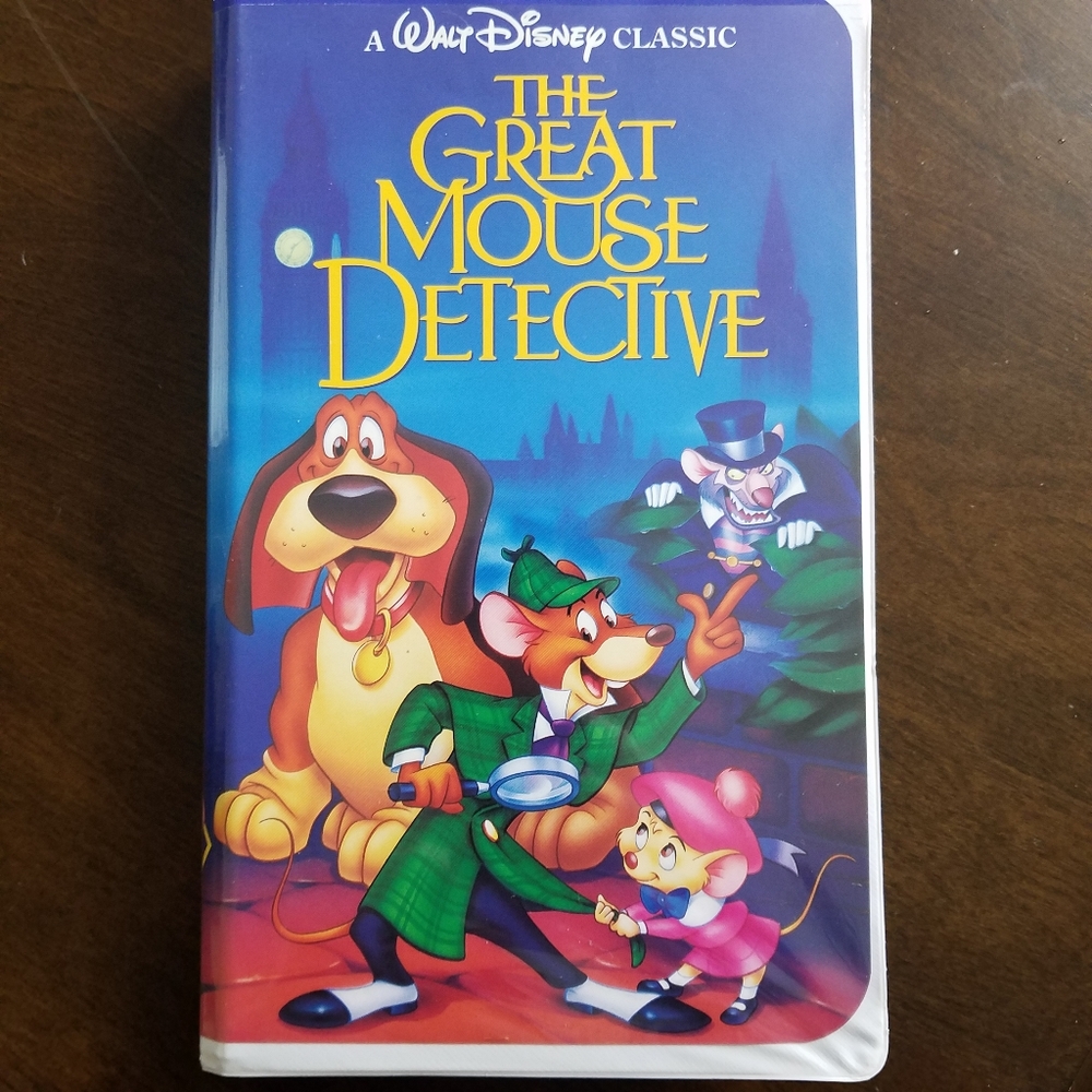 The Great Mouse Detective (1992 VHS) Black Diamond